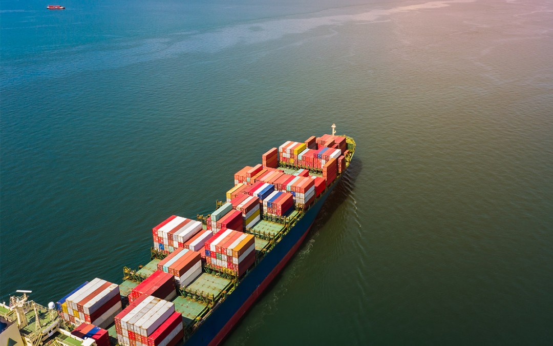 ¿Qué tipos de buques se utilizan para el transporte marítimo?